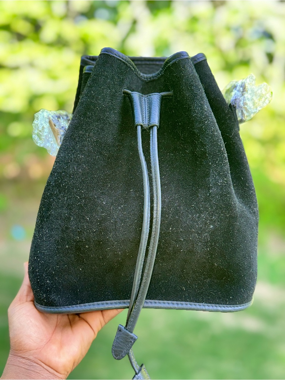 Coach Black Berkeley Drawstring